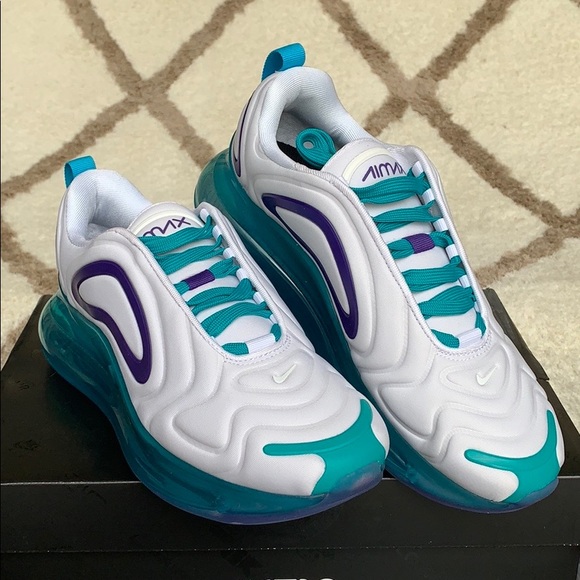 NIKE W AIR MAX 720 white/court purple-spirit teal - Picture 16 of 16